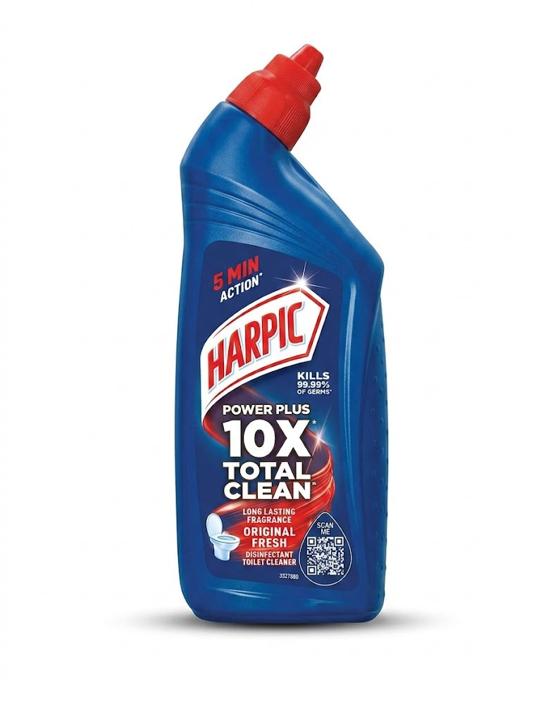 Harpic Power Plus 10X Total Clean Toilet Cleaner 200ml