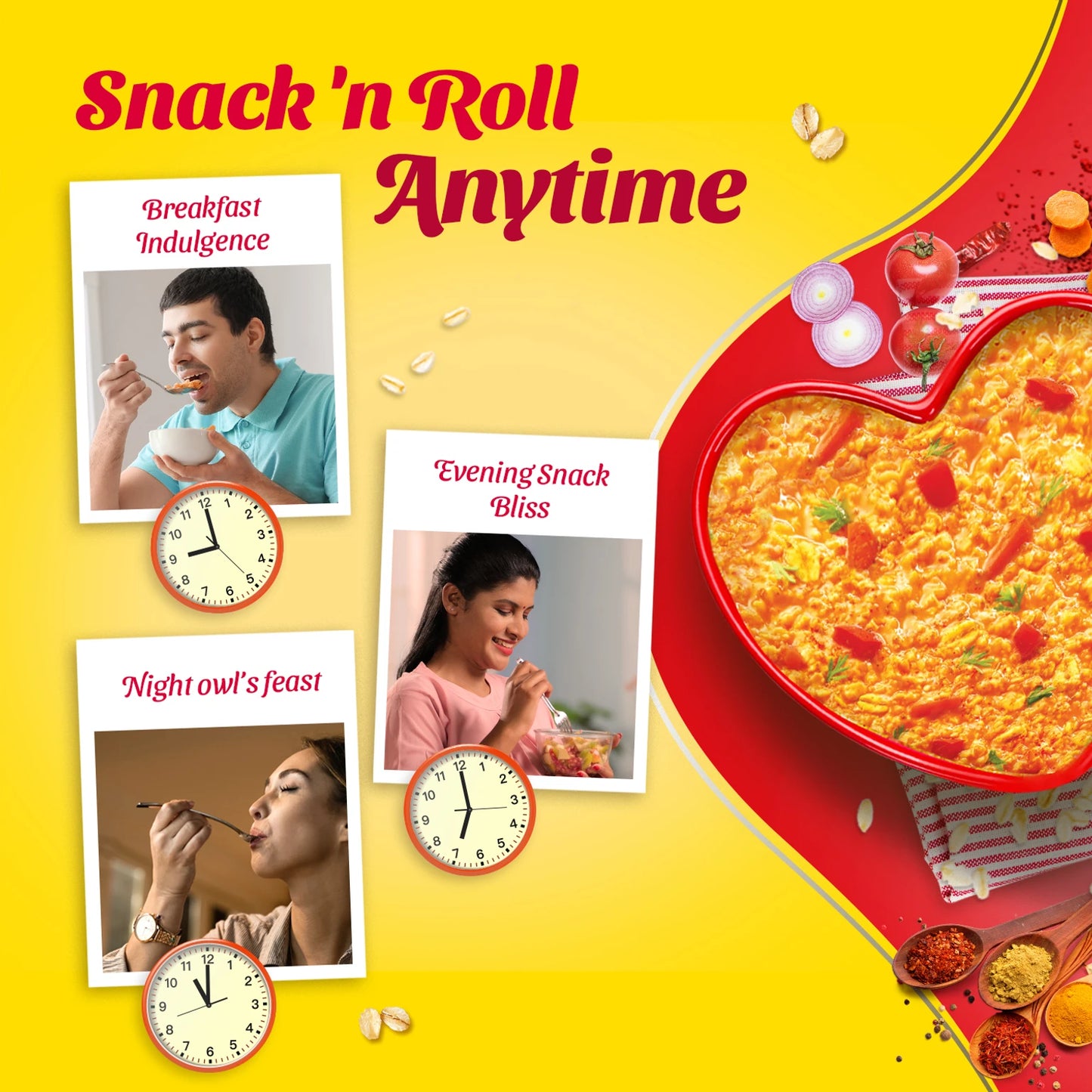 Saffola Masala Oats – Tomato Flavour