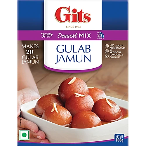 Gits Gulab Jamun Mix – 100g