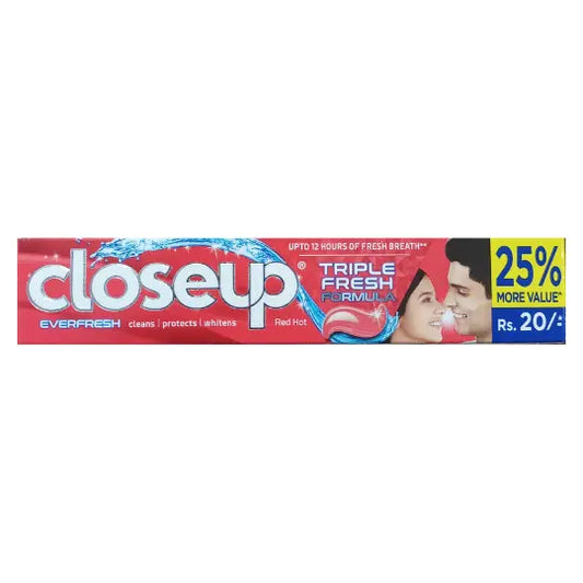 Closeup Toothpaste
