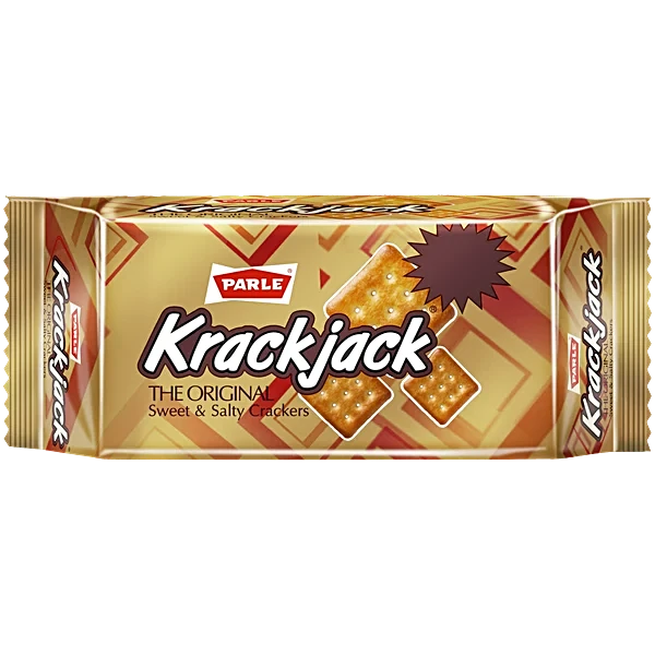 Britannia Krack Jack Biscuits – ₹10 Pack