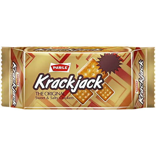 Britannia Krack Jack Biscuits – ₹10 Pack