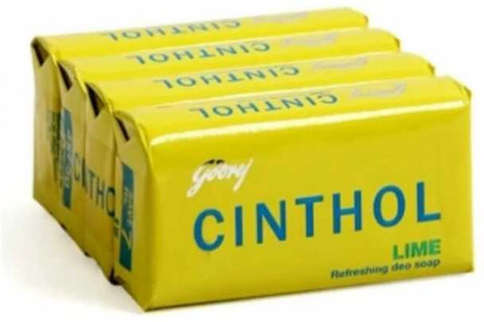 Cinthol Lime Bath Soap – Pack of 4