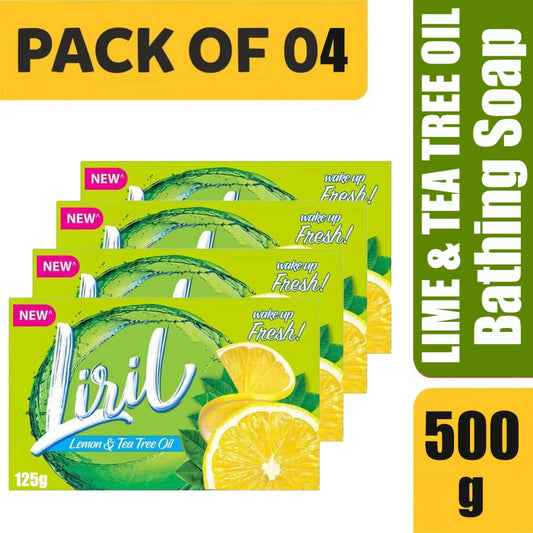 Liril Lime Bath Soap – Pack of 4
