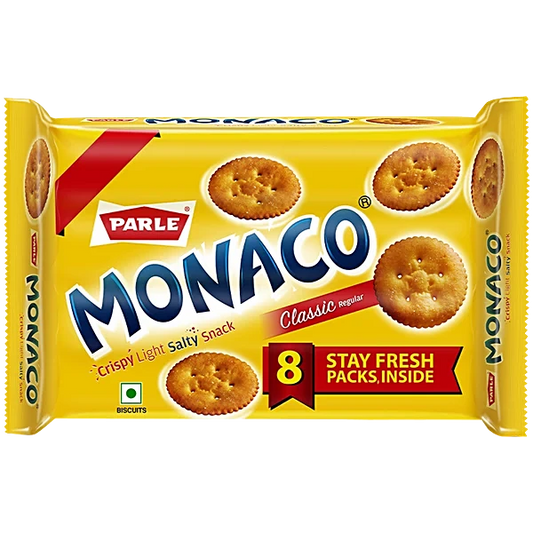 Parle Monaco Classic Regular Salted Biscuits – 371.2g