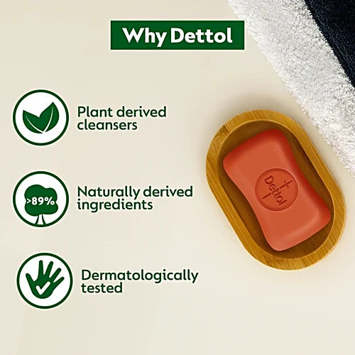 Dettol Original Bath Soap – Pack of 5