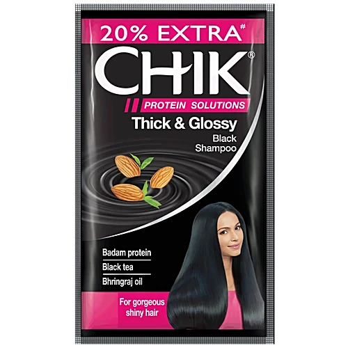 Chik Shampoo – ₹1 per Pouch (Pack of 10)