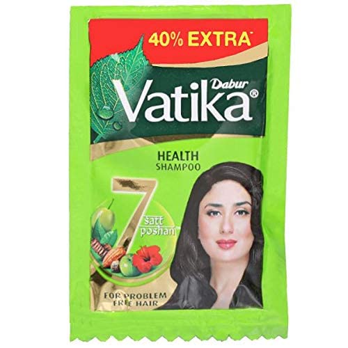 Vatika Shampoo – ₹1 per Pouch (Pack of 10)