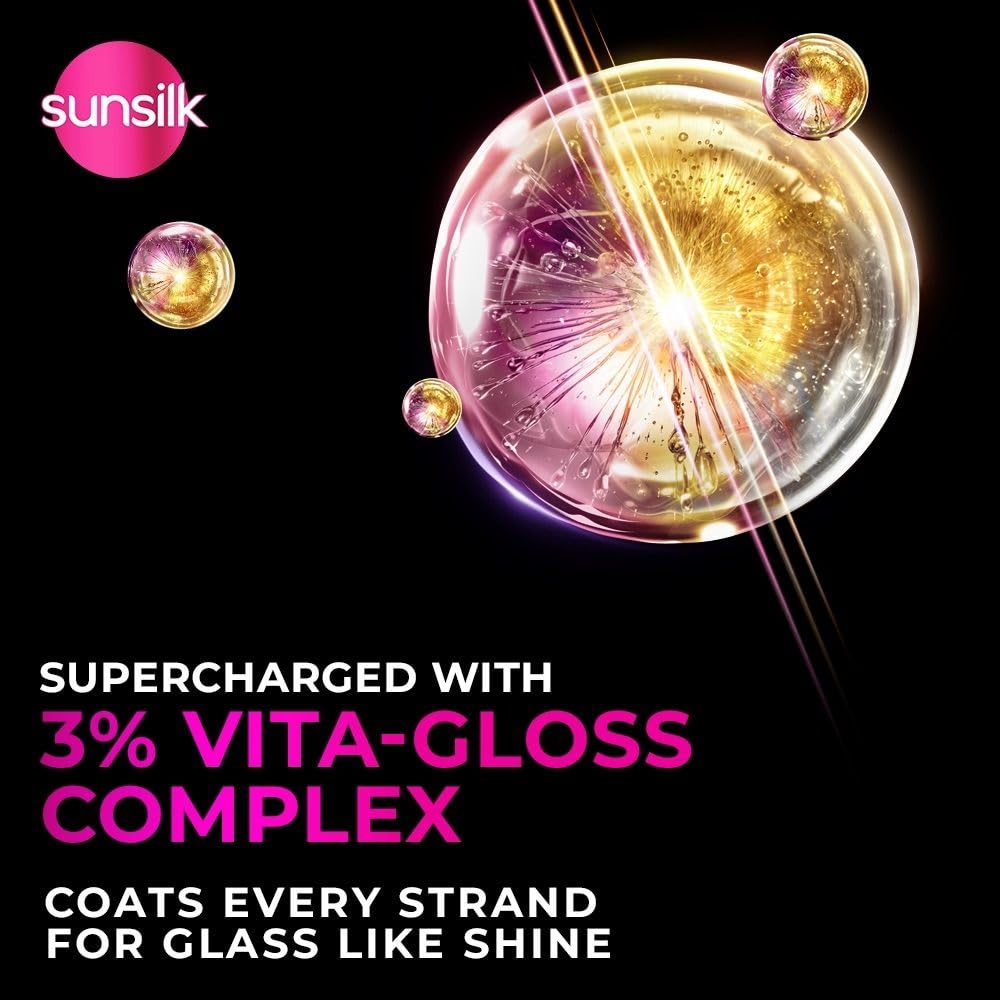 Sunsilk Radiant Black Shine Shampoo 350 ml