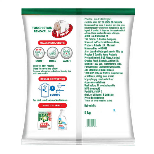 Ariel Perfect Wash Detergent Powder