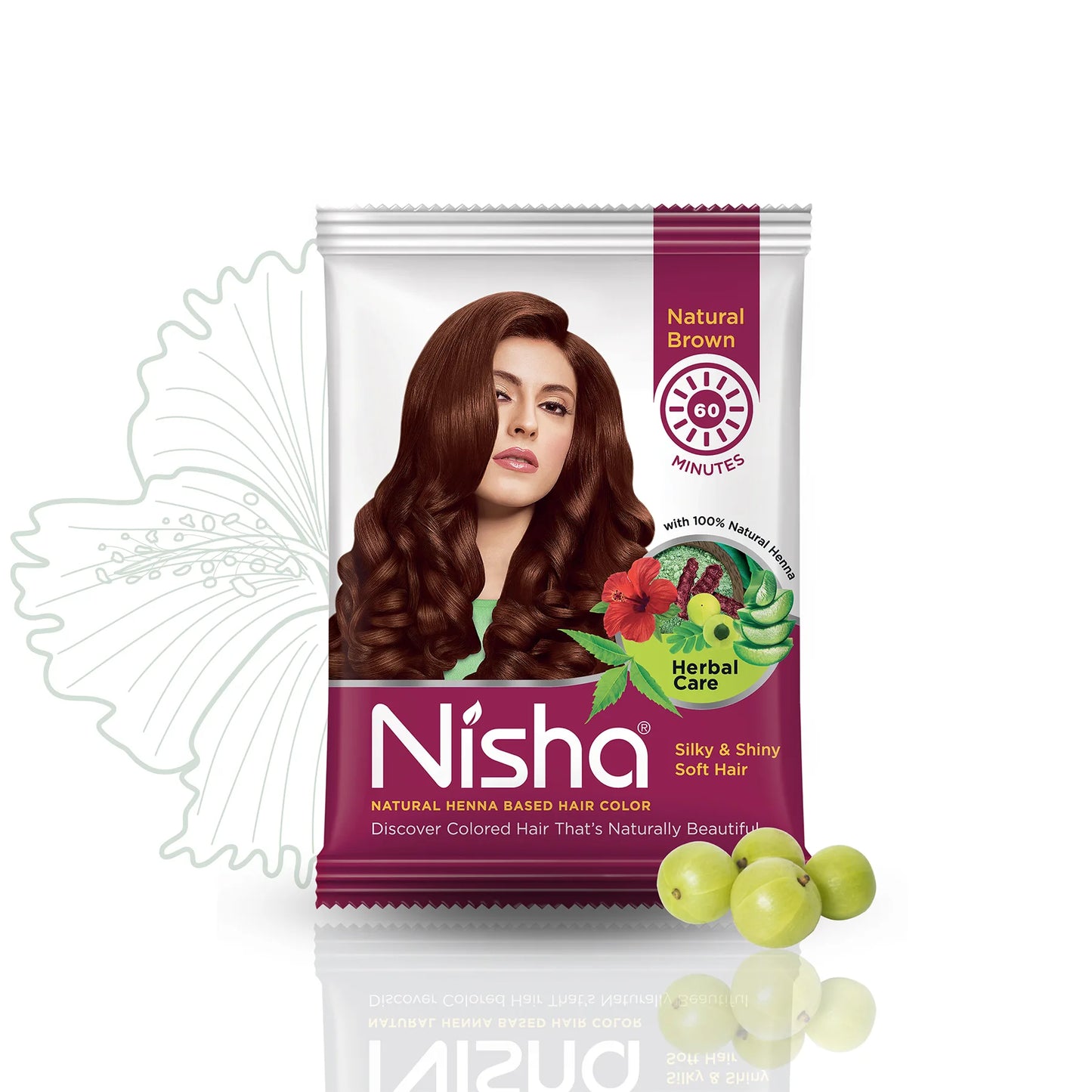 Nisha Natural Henna Based Hair Color (Mehndi)