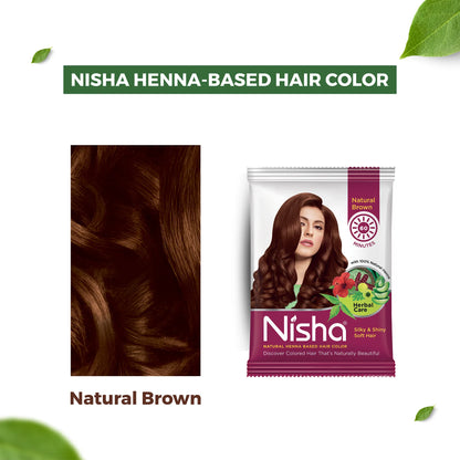 Nisha Natural Henna Based Hair Color (Mehndi)