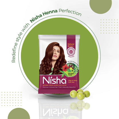 Nisha Natural Henna Based Hair Color (Mehndi)