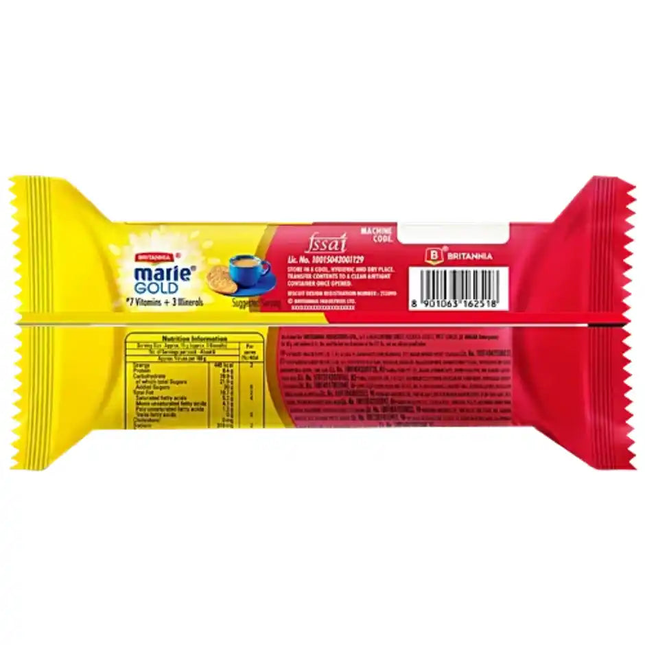 Britannia Marie Gold Biscuits Plain | Trans Fat-free