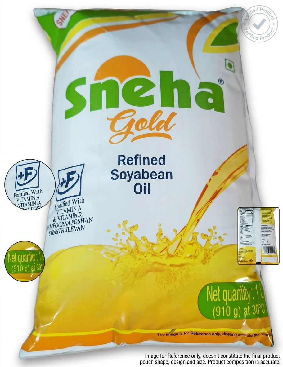 Sneha Refined Cooking Oil – 910g