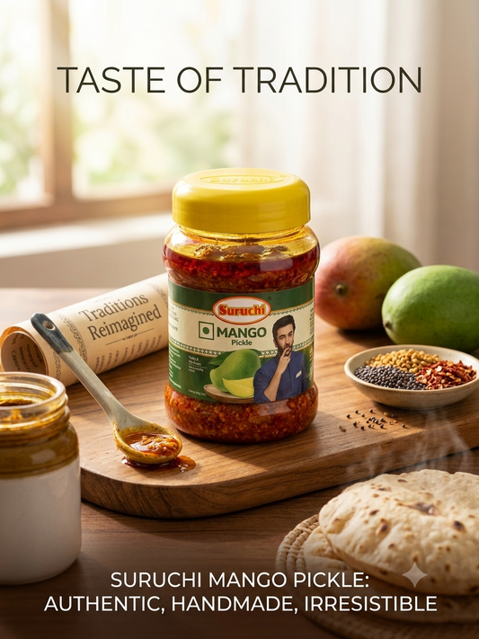Suruchi Mango Pickle / Achar (200g Jar)