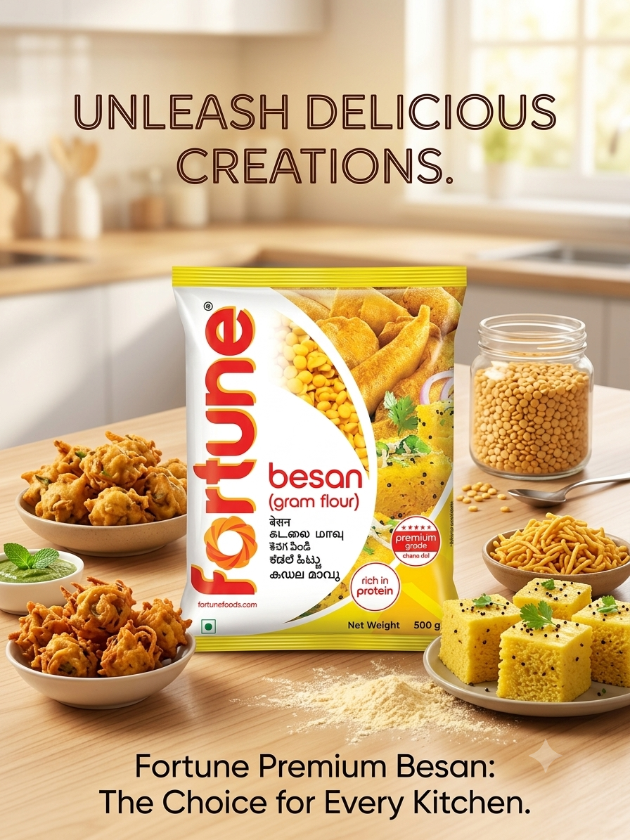 Besan (500 gm) Fortune