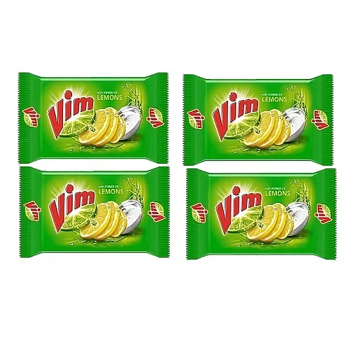 Vim Dishwash Soap Bar – Pack of 4