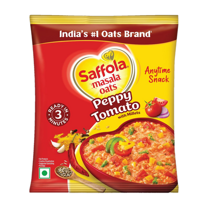 Saffola Masala Oats – Tomato Flavour