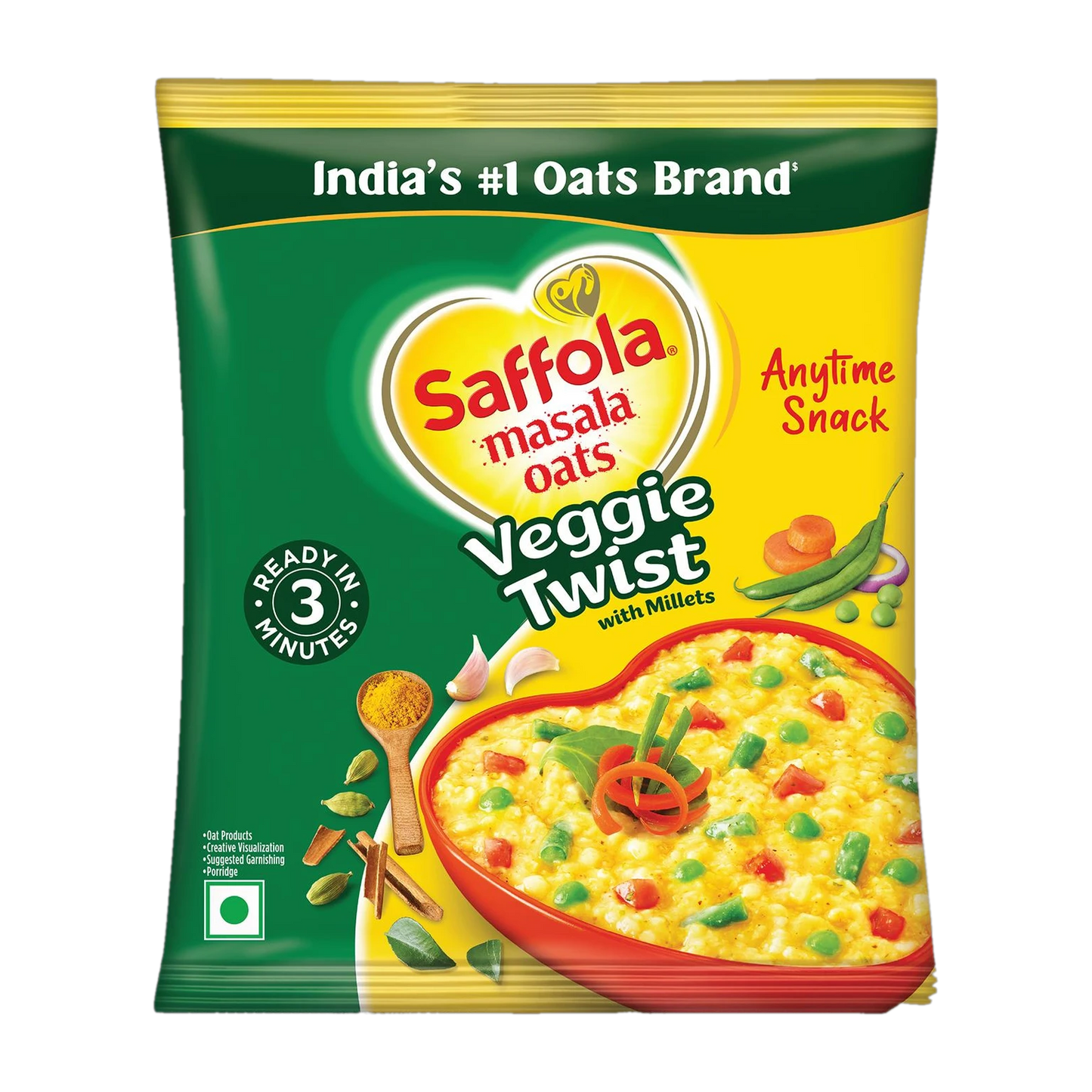 Saffola Masala Oats – Veggie Twist