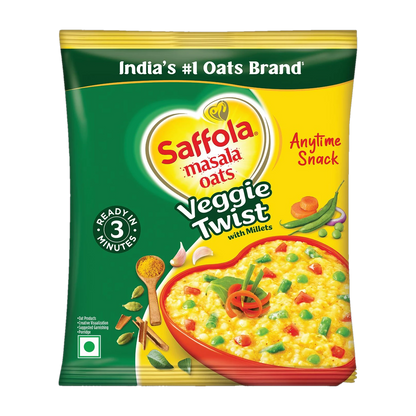 Saffola Masala Oats – Veggie Twist