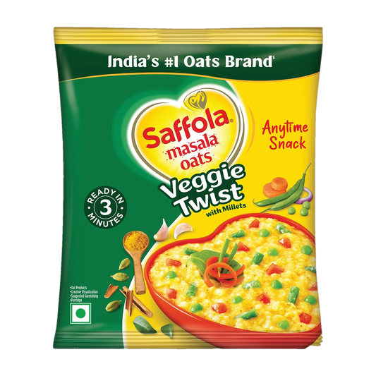 Saffola Masala Oats – Veggie Twist
