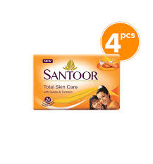 Santoor Soap – Pack of 4