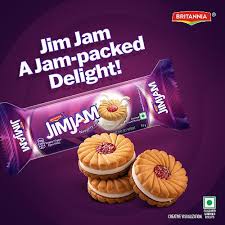 Britannia Jim Jam Biscuits