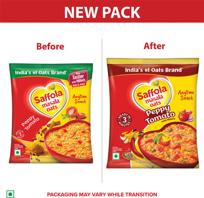Saffola Masala Oats – Tomato Flavour