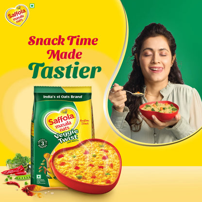 Saffola Masala Oats – Veggie Twist