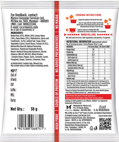 Saffola Masala Oats – Tomato Flavour